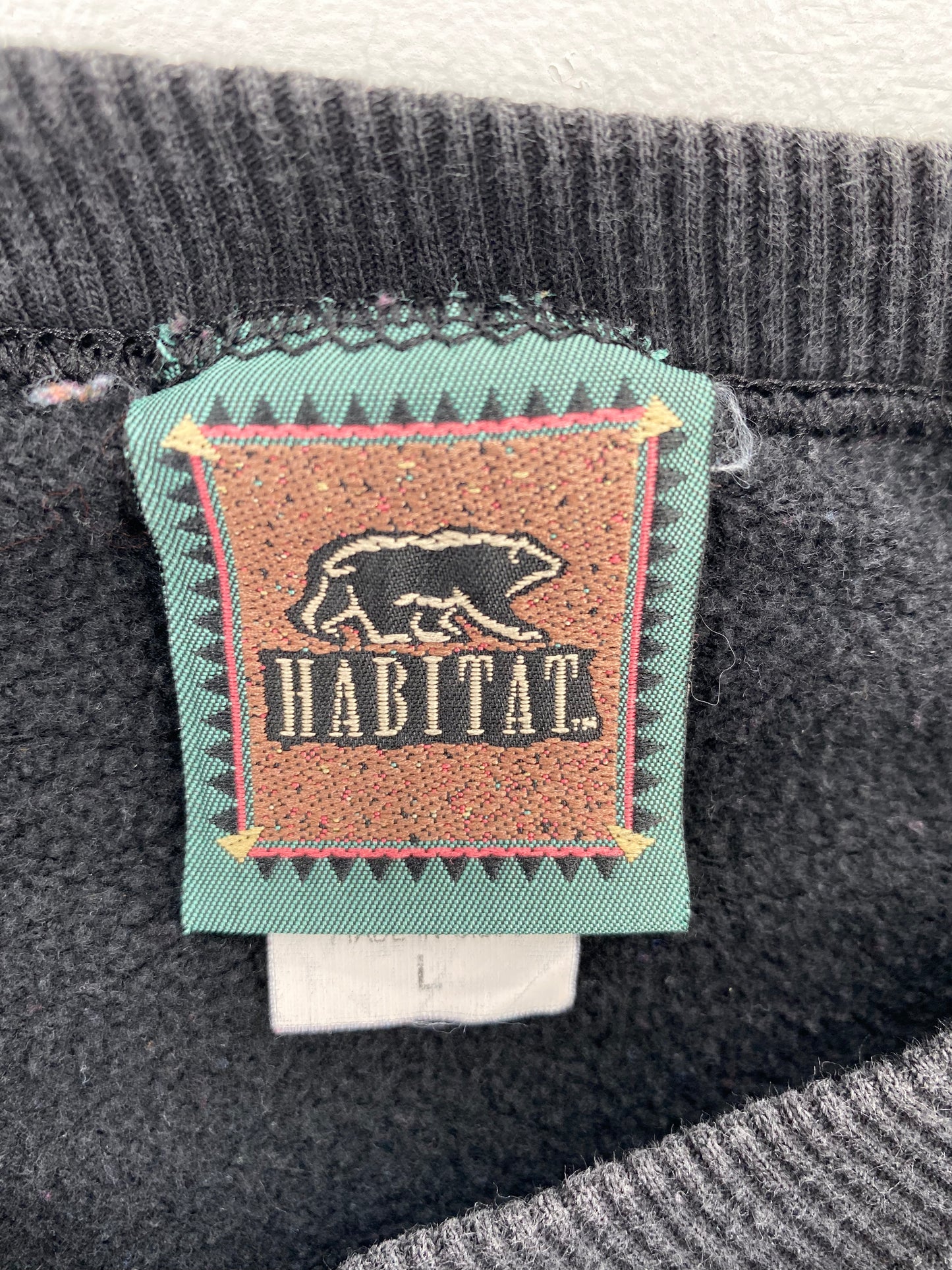 1992 NATIONAL PARK HAWAII Made in USA Size L Vintage Sweat-shirt / A254