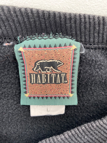 1992 NATIONAL PARK HAWAII Made in USA Size L Vintage Sweat-shirt / A254