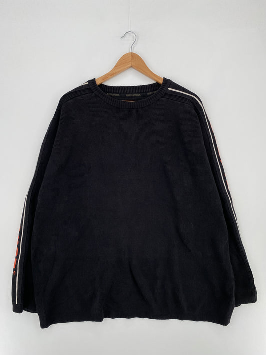 90's HARLEY DAVIDSON Size XL Vintage Knit Sweater/ E733