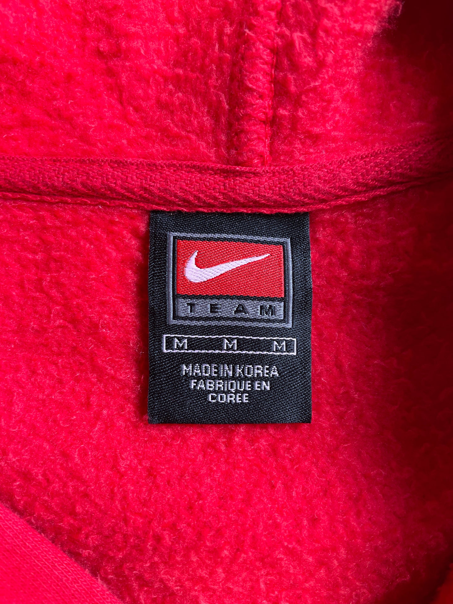 00' NIKE CHICAGO BULLS Size M Vintage NBA Hoodie Sweat-Shirt / A3869