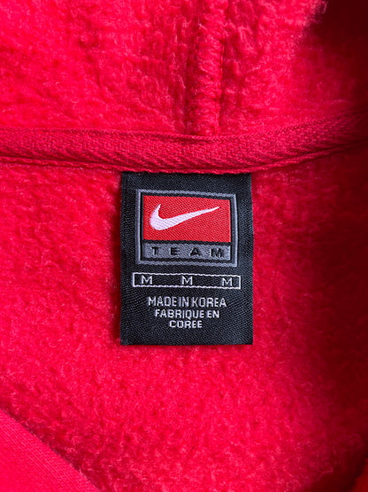 00' NIKE CHICAGO BULLS Size M Vintage NBA Hoodie Sweat-Shirt / A3869