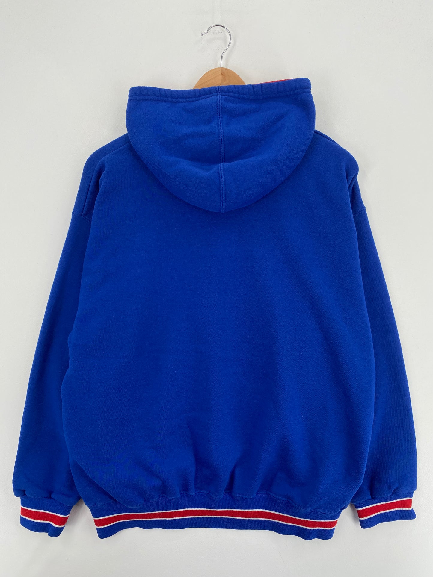 90's STARTER x NEW YORK GIANTS Size L Vintage NFL Hoodie Sweat-Shirt / A6234