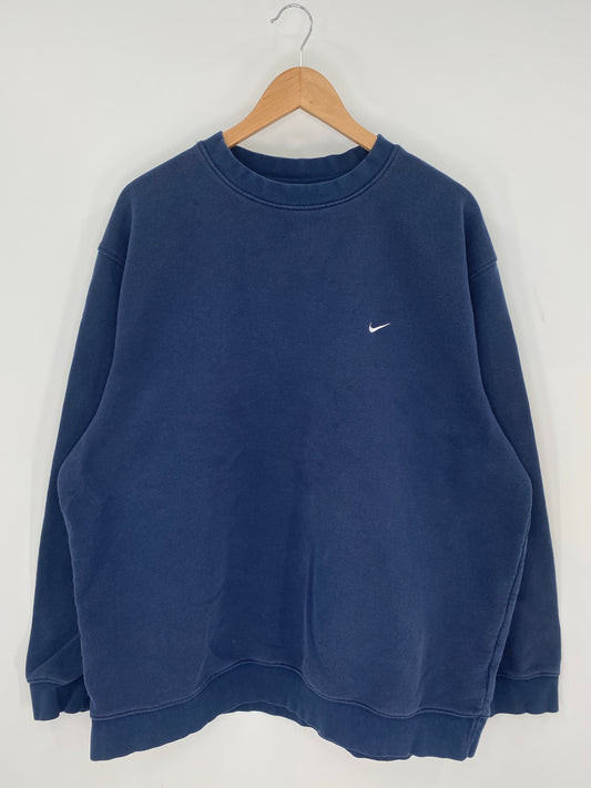 00' NIKE MINI SWOOSH Size XXL Vintage Sweat-shirt / K9474