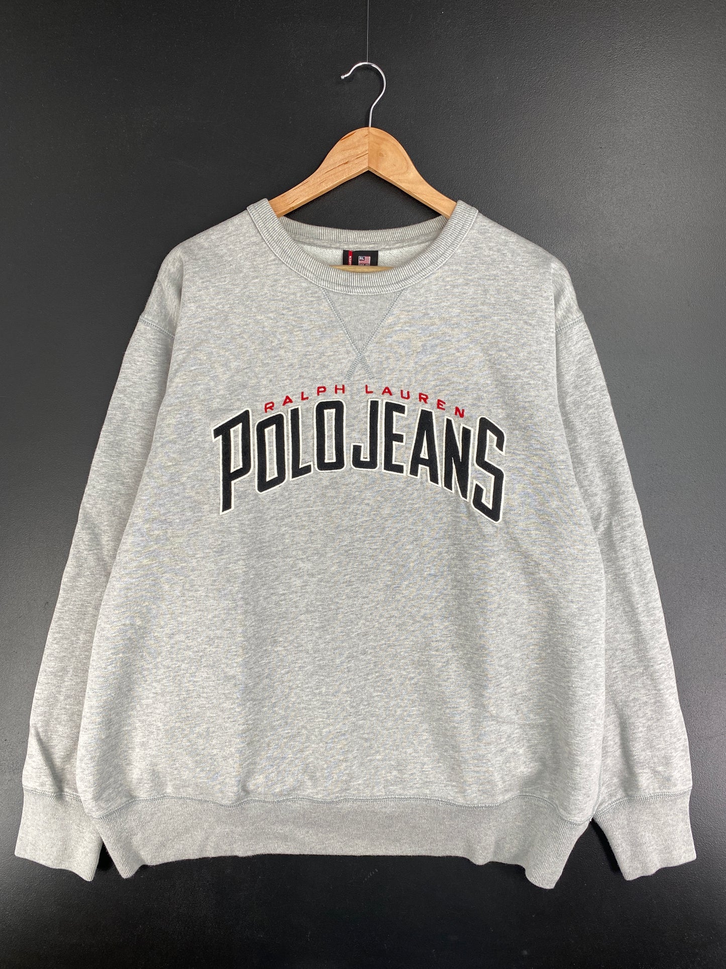 Vintage POLO JEANS RALPH LAUREN Size XL Sweat-Shirt / E2177S