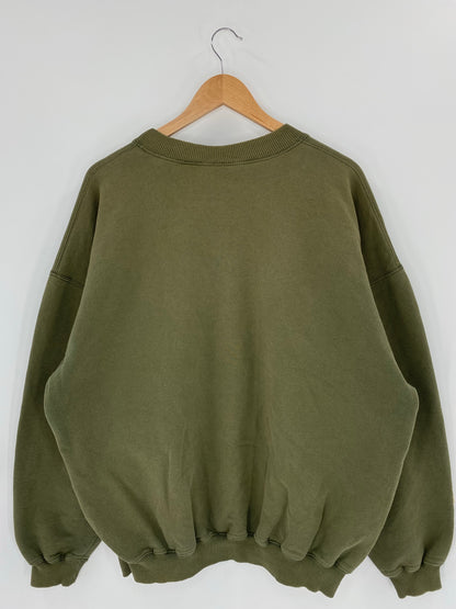 90's NIKE JUST DO IT Size XXL Vintage Sweat-shirt / K6012