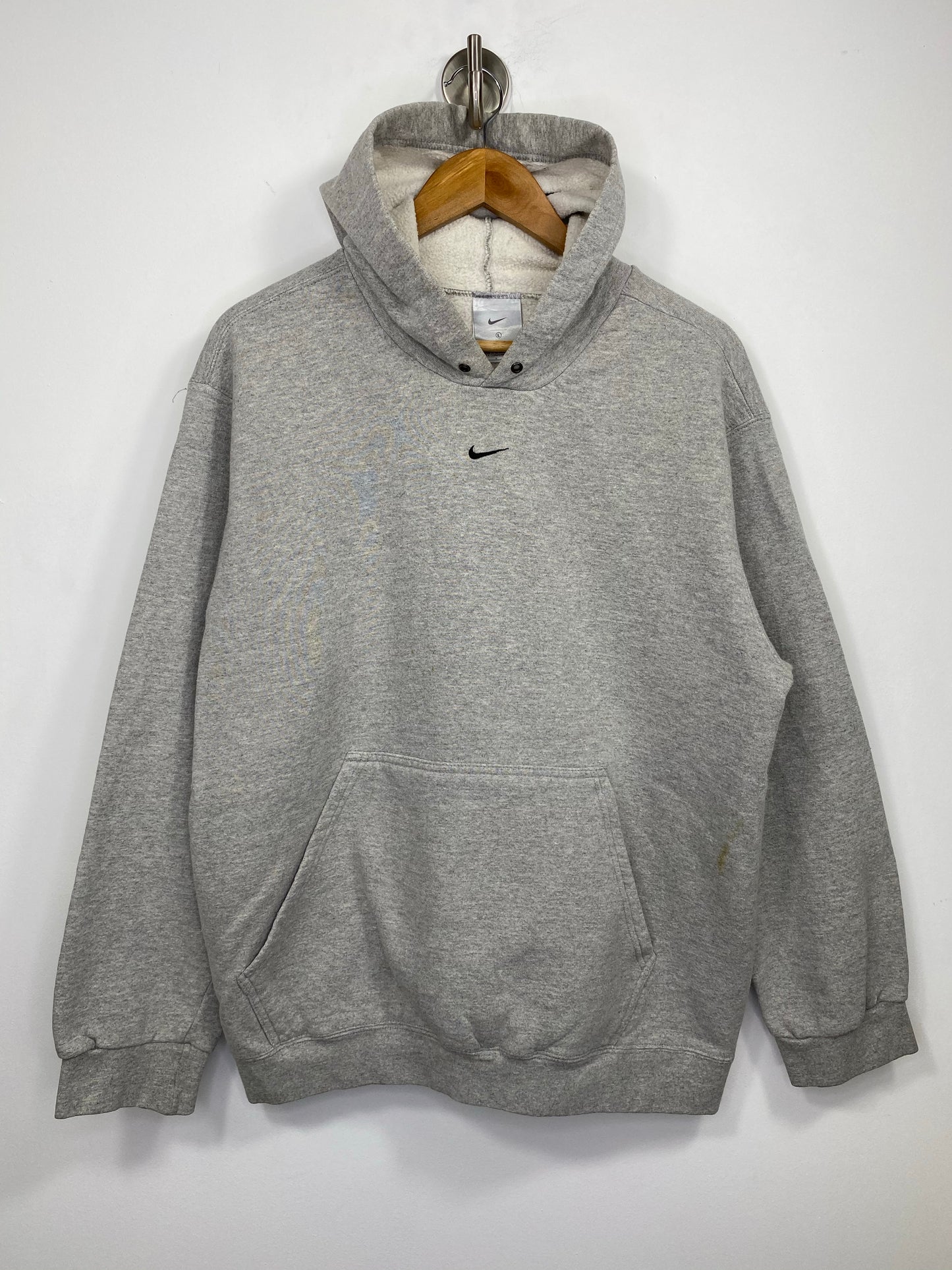 90's Nike Center Swoosh Vintage Hoodie Sweat-Shirt / 4581