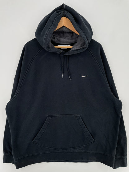 00' NIKE MINI SWOOSH Size XXL Vintage Hoodie Sweat-shirt / E1121