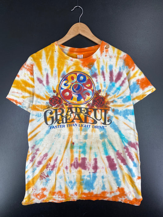 .80’s GRATEFUL DEAD Size XL Vintage Music T-Shirts / E6719T