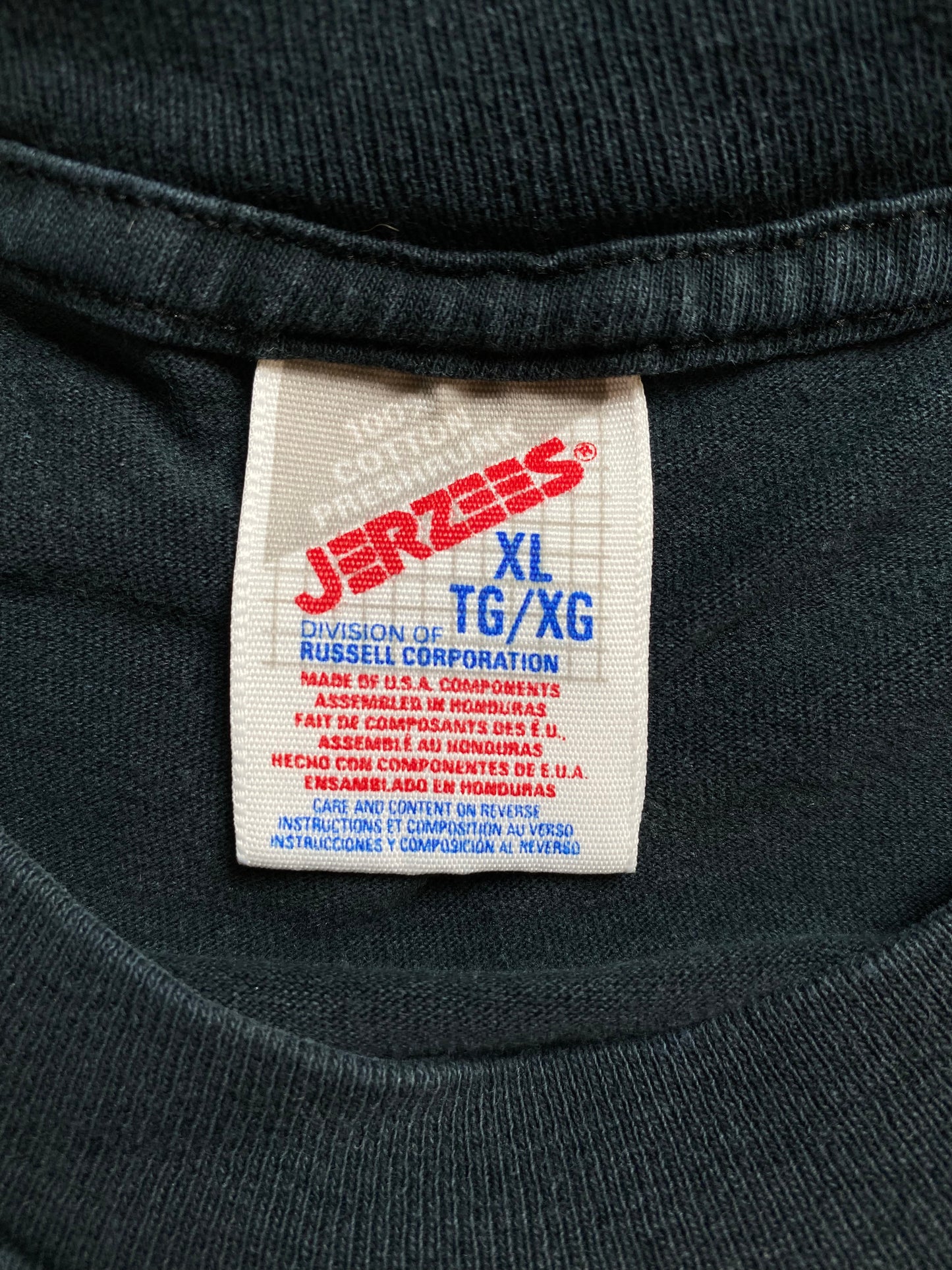 90's WINSTON DRAG RACING Size XL Vintage Racing T-Shirt / A2579