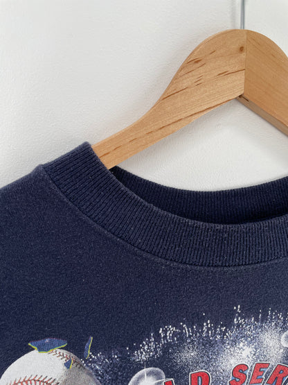 1998 NEW YORK YANKEES Made in USA Size XL Vintage MLB Sweat-shirt / A862