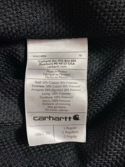 Vintage CARHARTT Size L Zip-up Hoodie Sweat-Shirt / K8493