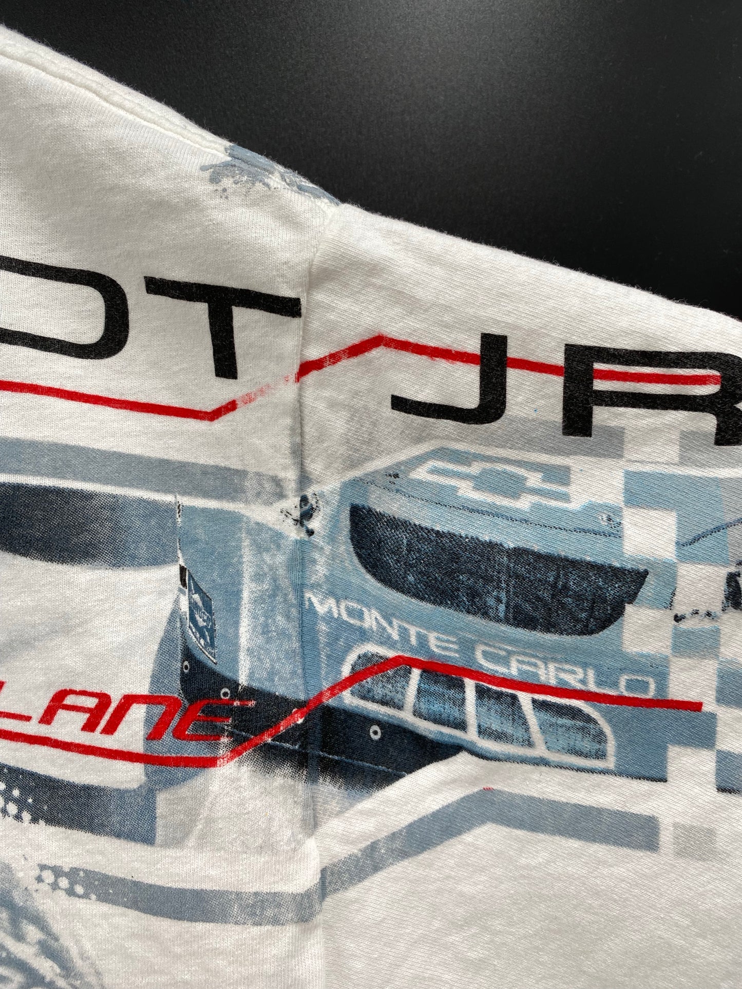 00’ DALE EARNHARDT JR Size XL Vintage Racing T-Shirts / K4349