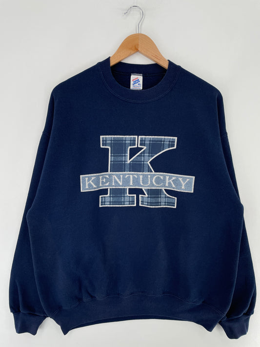 90's KENTUCKY Made in USA Size XL Vintage College Sweat-shirt / E5496S