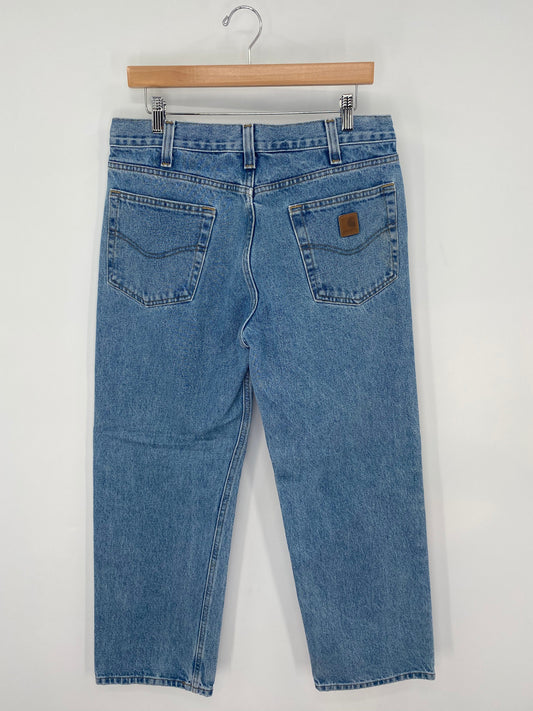 Vintage CARHARTT Size W33xL28 Denim Pants / A8111
