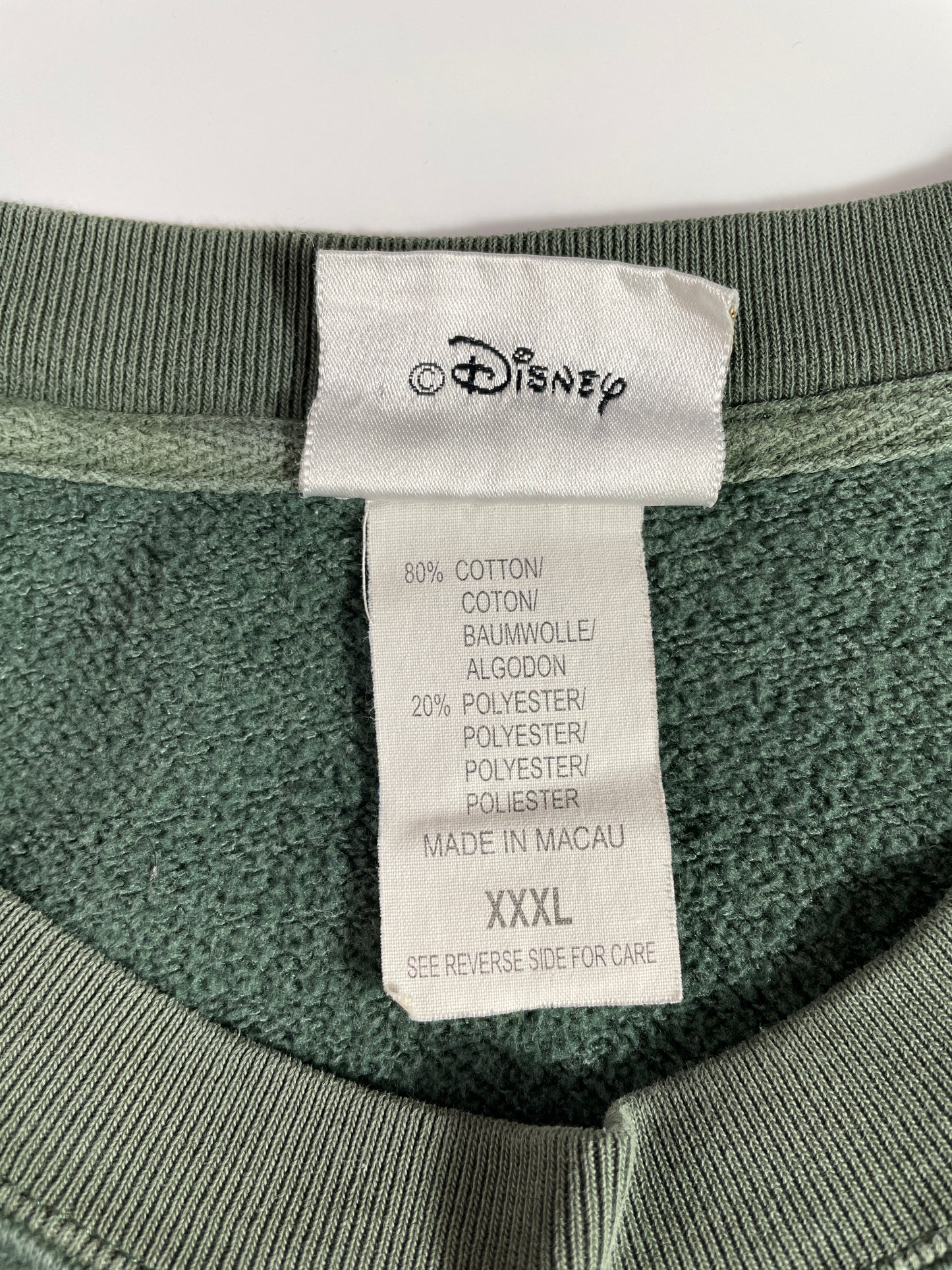 00' DISNEY MICKEY Size XXXL Vintage Sweat-shirt / A4253