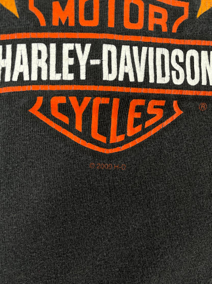 2000 HARLEY DAVIDSON ATLANTA Made in USA Size L Vintage T-Shirt / E88