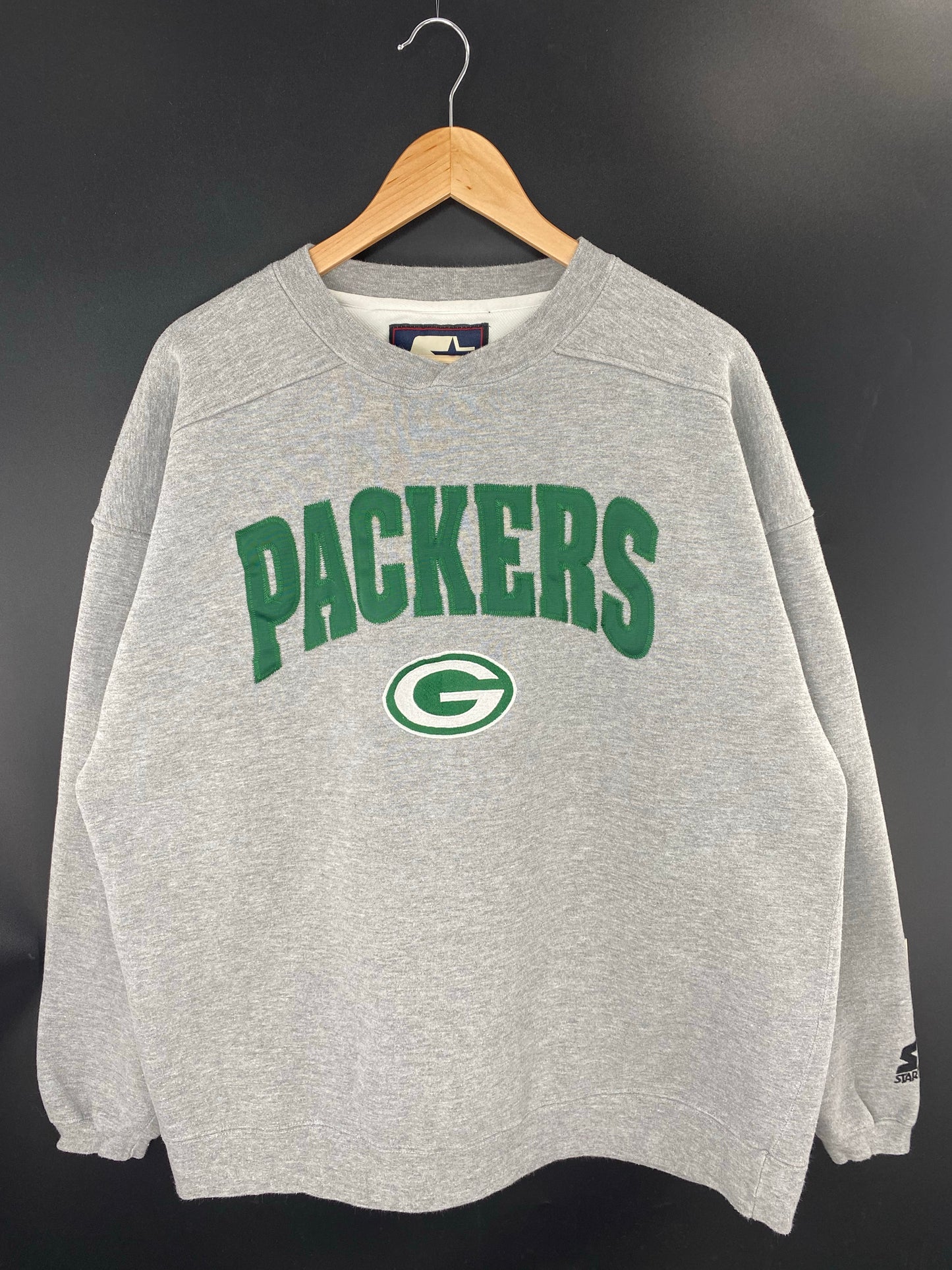 90's STARTER x GREEN BAY PACKERS Size XXL Vintage NFL Sweat-Shirts/ K9424