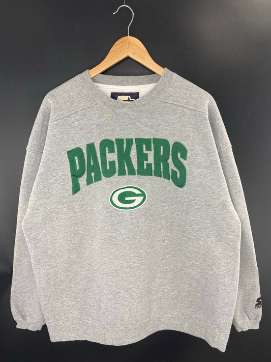 90's STARTER x GREEN BAY PACKERS Size XXL Vintage NFL Sweat-Shirts/ K9424