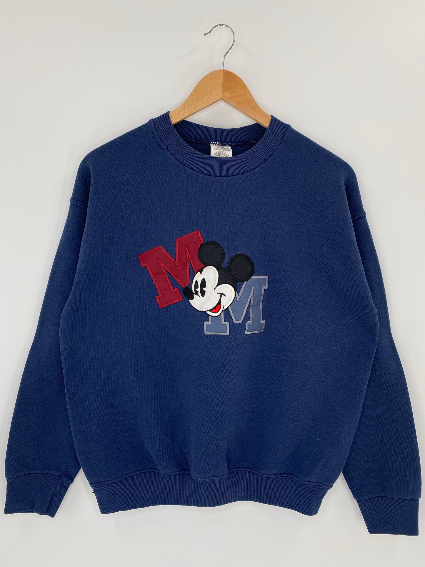 90's DISNEY MICKEY Made in USA Size M Vintage Sweat-Shirt / K6126