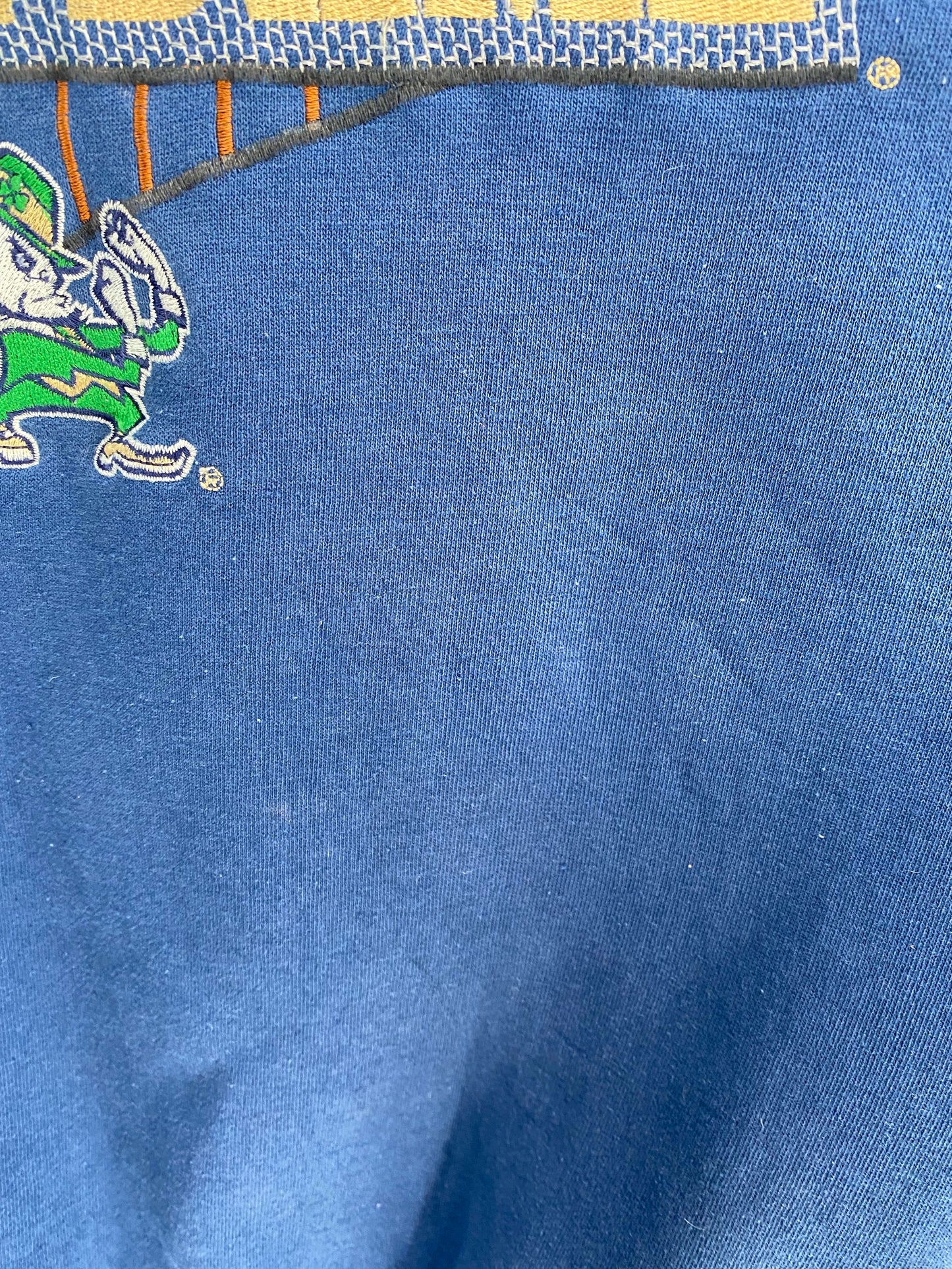 90’s STARTER x NOTRE DAME Size M Vintage College Sweat-Shirts/ K8723