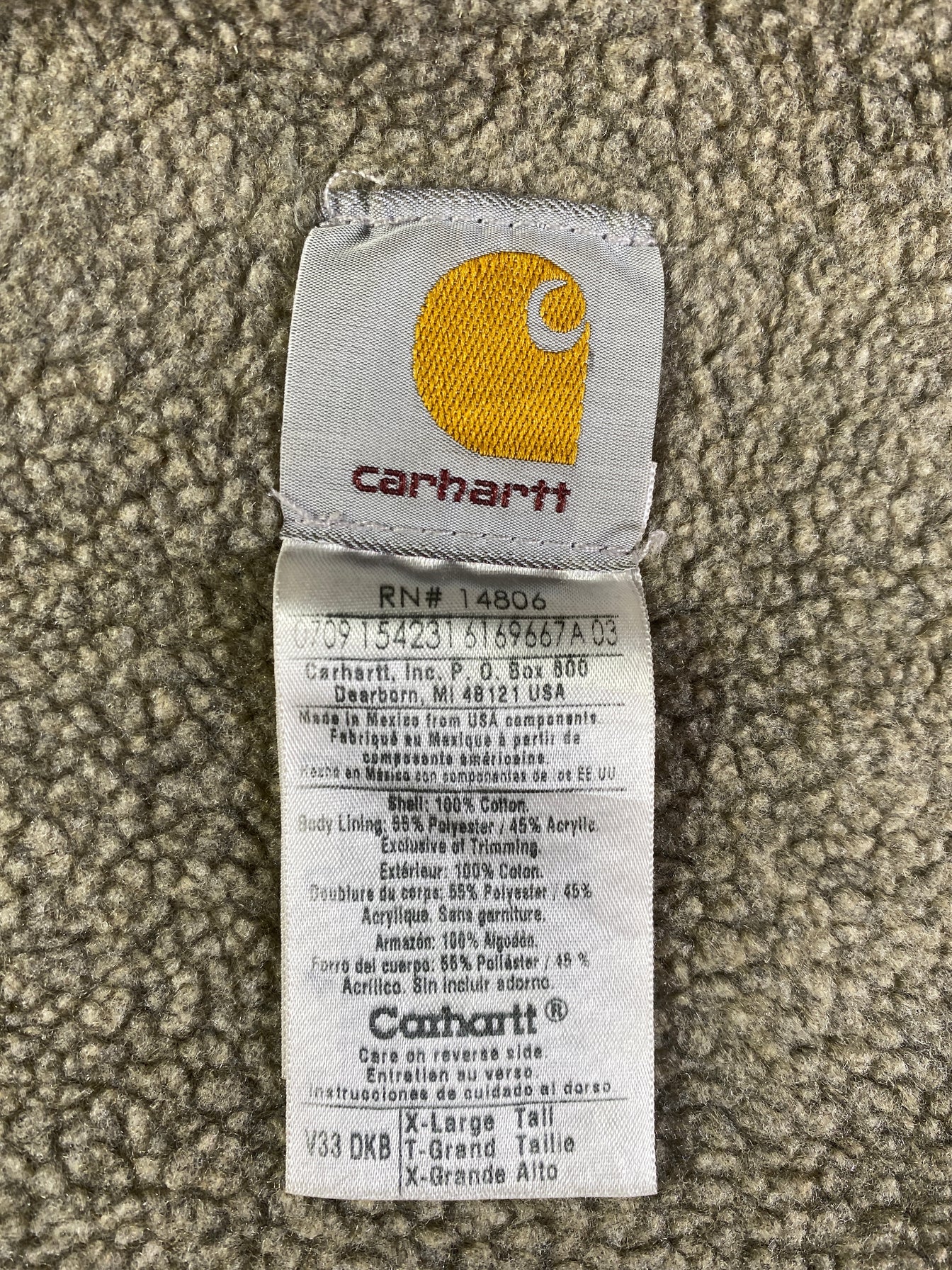 Vintage CARHARTT Size XL Vest / E2233J