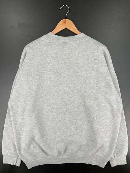 2001 NEW YORK JETS Size XL Vintage NFL Sweat-shirt / A1990