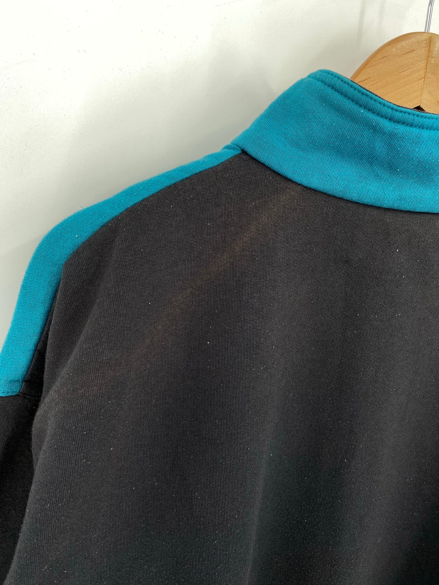 90’s NIKE Silver Tag Size No Tag(Approx.M-L) Vintage Zip-up Sweat-shirt / A9892