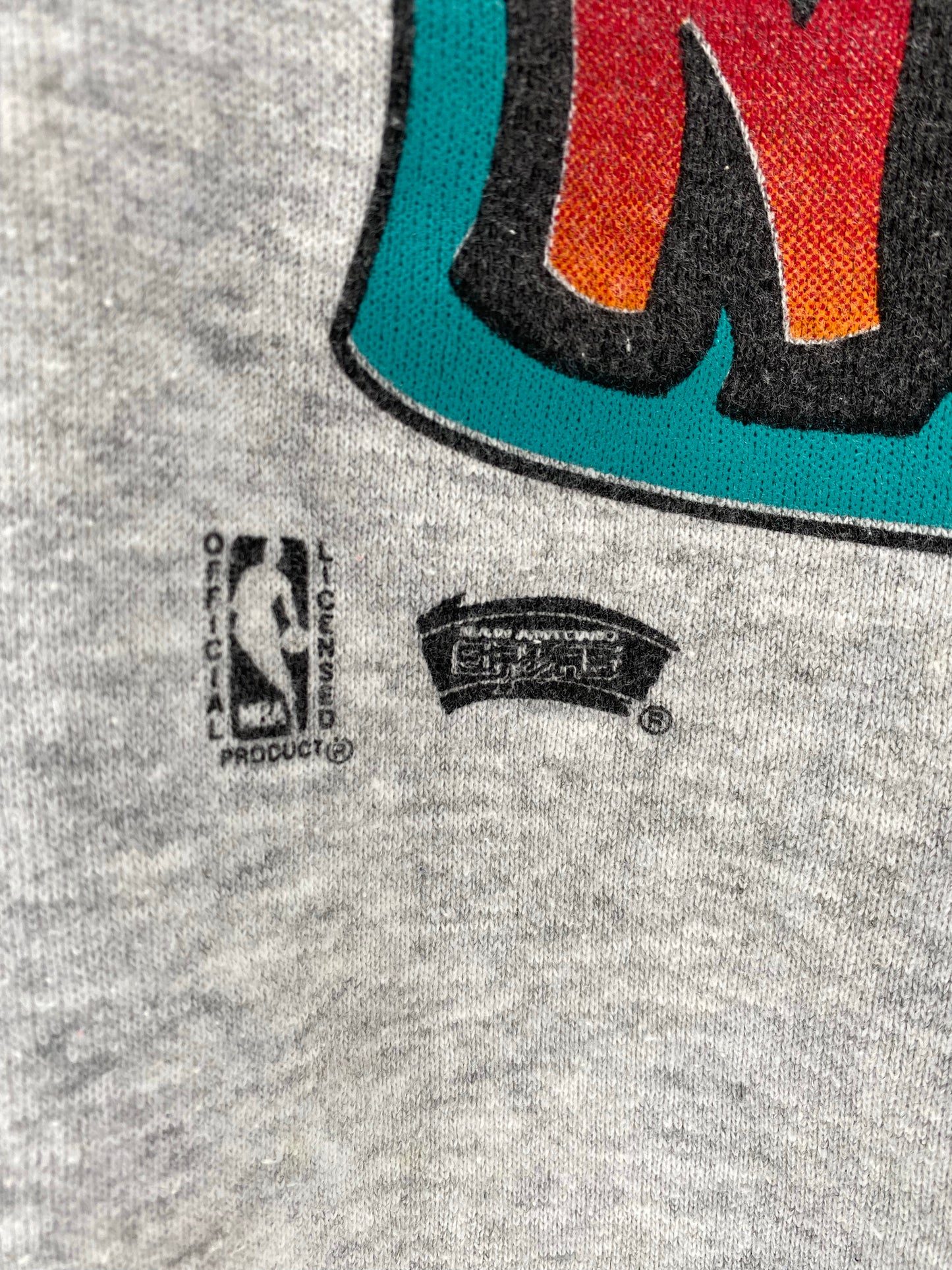 90's SAN ANTONIO SPURS Size XXXL Vintage NBA Sweat-Shirt / K5490