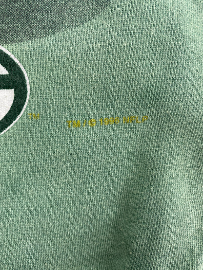 1996 GREEN BAY PACKERS Made in USA Size XL Vintage NFL Sweat-Shirt / A4414