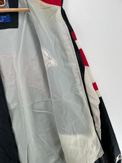 90’s STARTER x NEW JERSEY DEVILS Size L Vintage NHL Nylon Jacket / E3224N