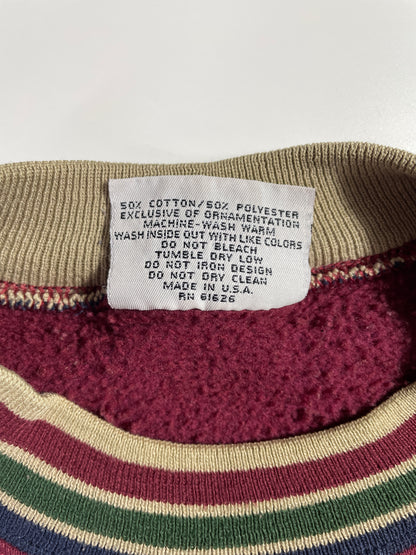 90's NORTHEAST LOUISIANA UNIVERSITY Made in USA Size L Vintage College Sweat-Shirt / E4817S