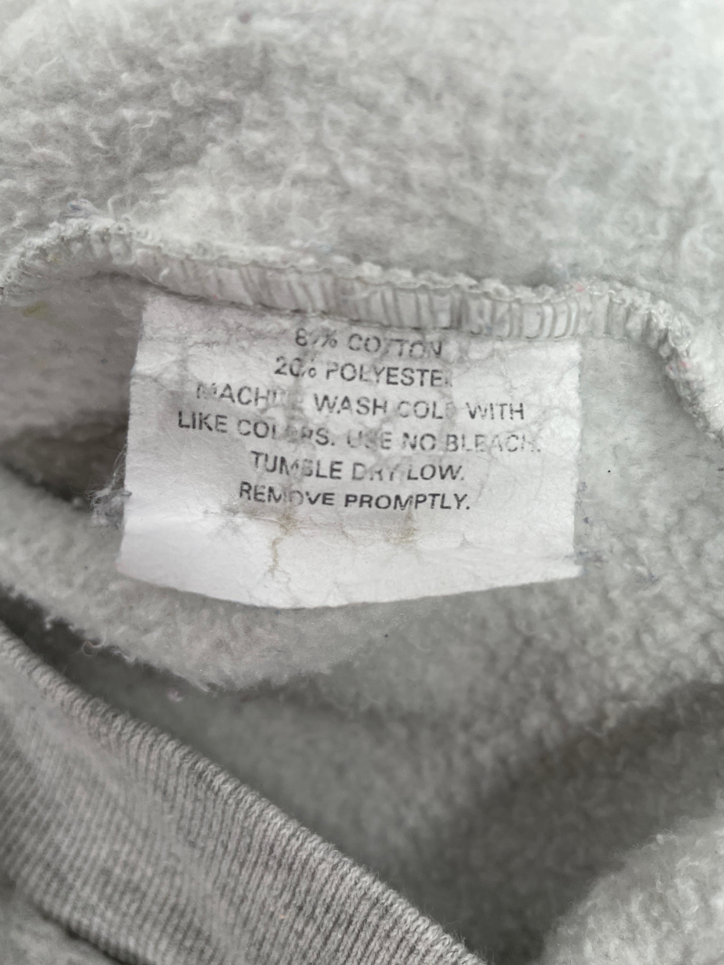 90's DOOR COUNTY WOLF Made in USA Size L Vintage Animal Sweat-Shirt / E2543S