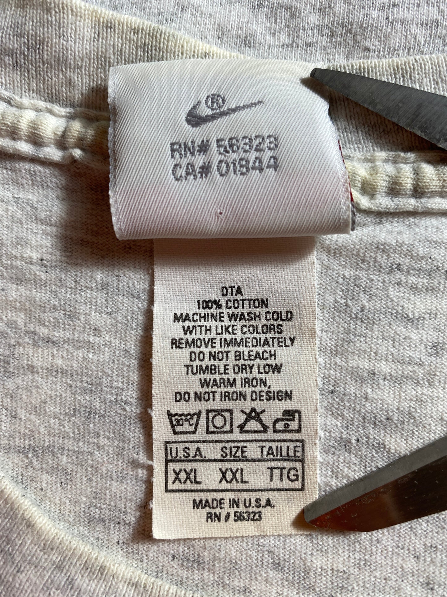90’s NIKE Silver tag Made in USA Size XXL Vintage T-Shirt / E3171T
