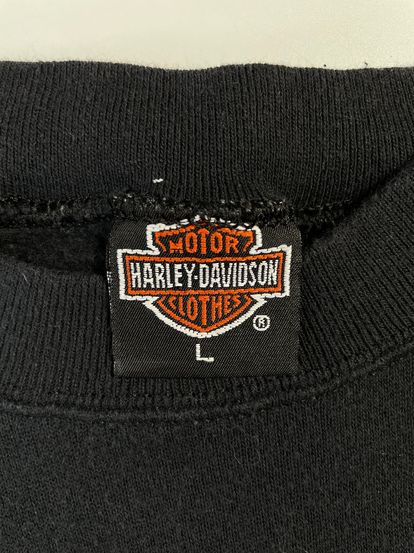 Vintage HARLEY DAVIDSON Made in USA Size L Sweat-Shirt / A8569
