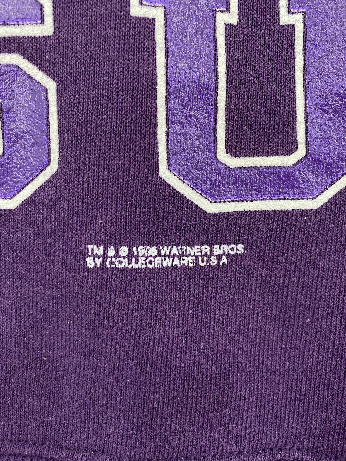 90’s  LSU LOUISIANA STATE UNIVERSITY Size No Tag(approx.M-L) Sweat-shirt / K6152