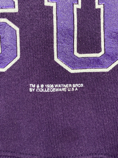 90’s  LSU LOUISIANA STATE UNIVERSITY Size No Tag(approx.M-L) Sweat-shirt / K6152