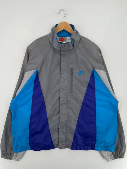 90's NIKE Silver Tag Size XL Vintage Nylon Jacket / E2036N