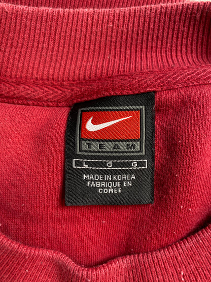 00' NIKE SAN FRANCISCO 49ERS Size L Vintage NFL Sweat-Shirt / A3522