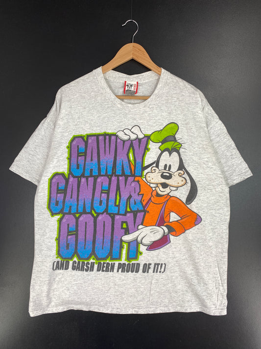 90’s DISNEY GOOFY Made in USA Size XXL Vintage T-Shirt / A9832