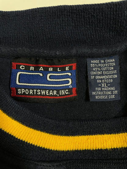 .Vintage NOTRE DAME Size XL College Sweat-shirt / E1136