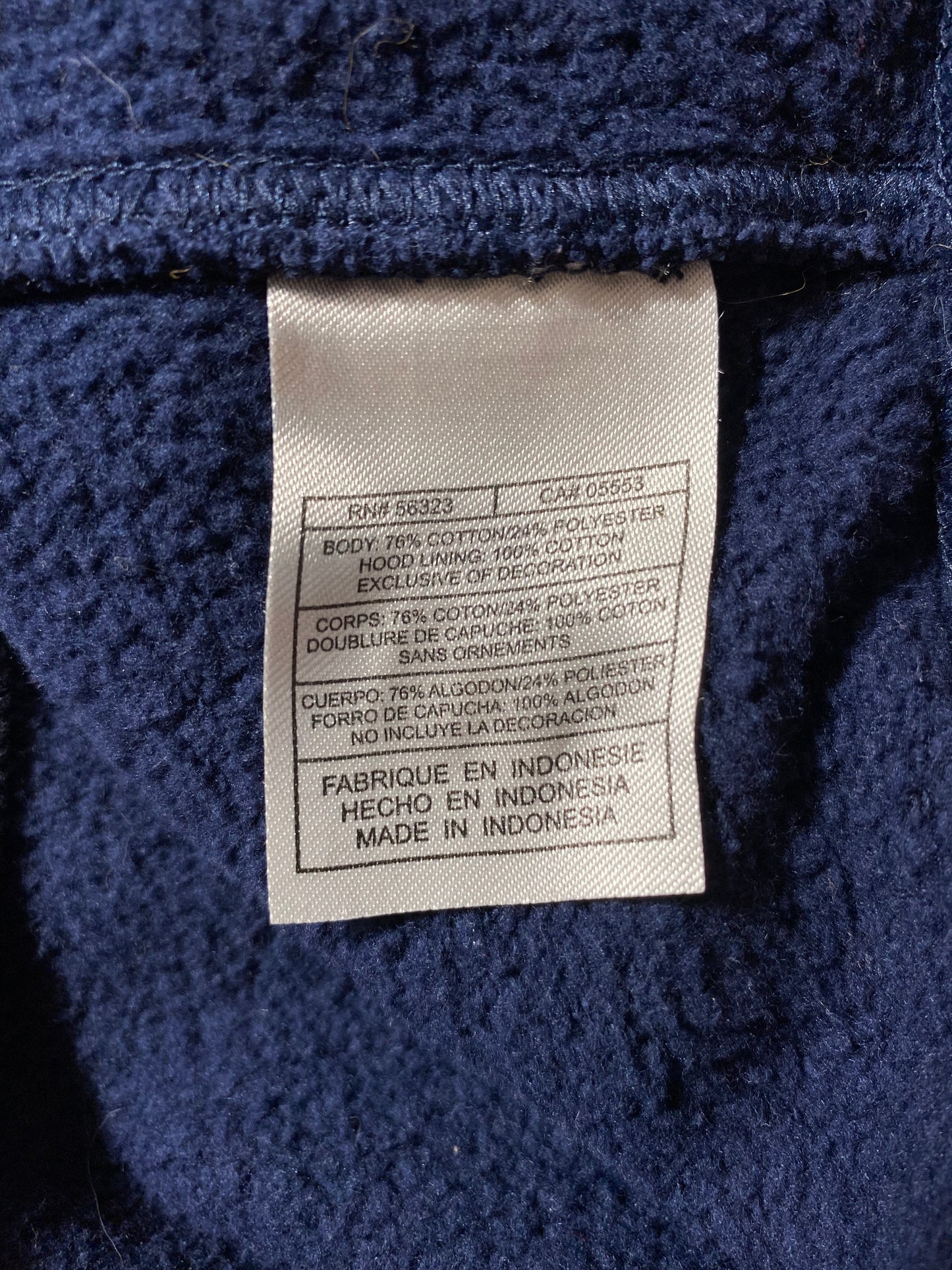 Vintage NIKE Size XL Vintage Zip Up Hoodie Sweat-shirt / E515