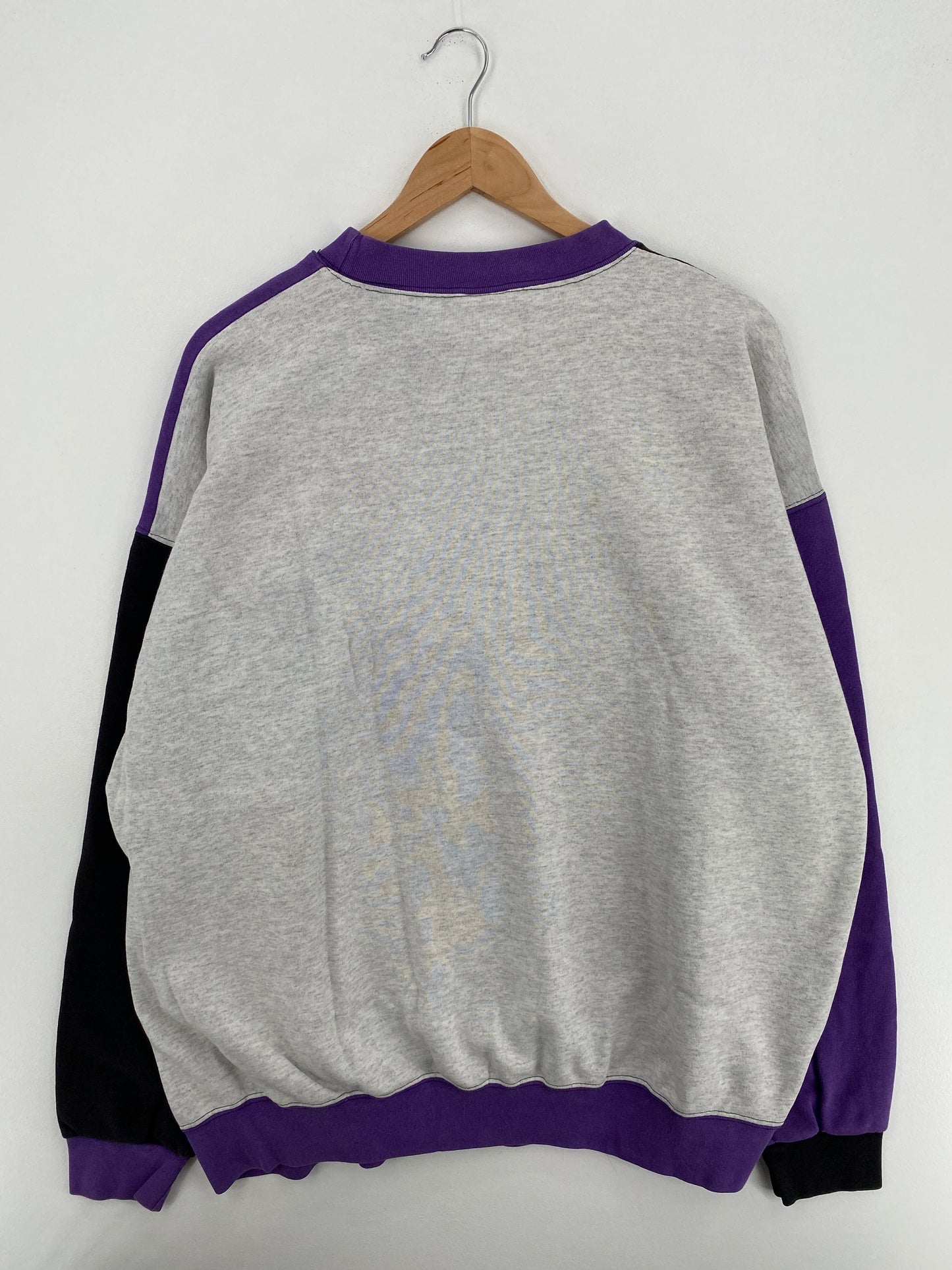90’s SALEM x HORNETS Made in USA Size XL Vintage NBA Sweat-Shirt / A6223