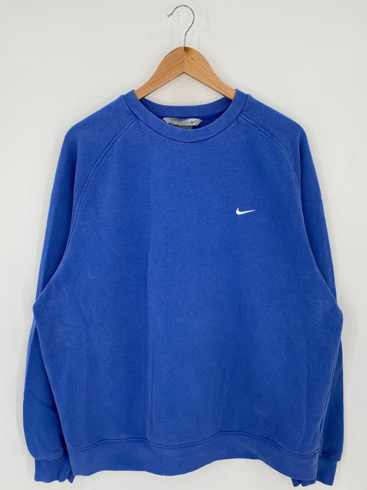 00' NIKE MINI SWOOSH Size XL Vintage Sweat-shirt / K6175