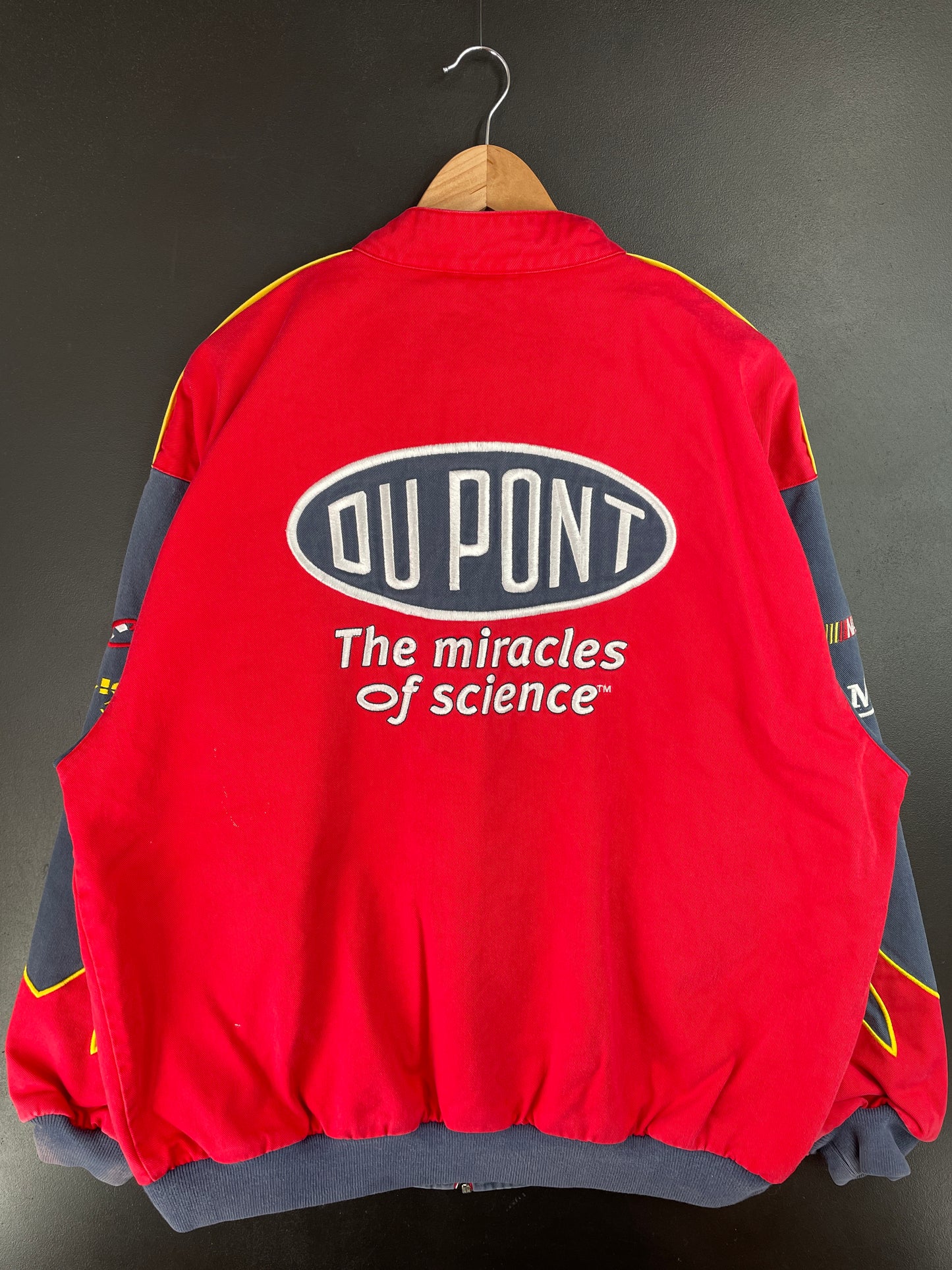 Vintage NASCAR x DU PONT Size XL Racing Jacket / E611