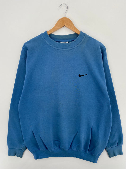 90's NIKE MINI SWOOSH Made in USA Size M Vintage Sweat-Shirts / A5748