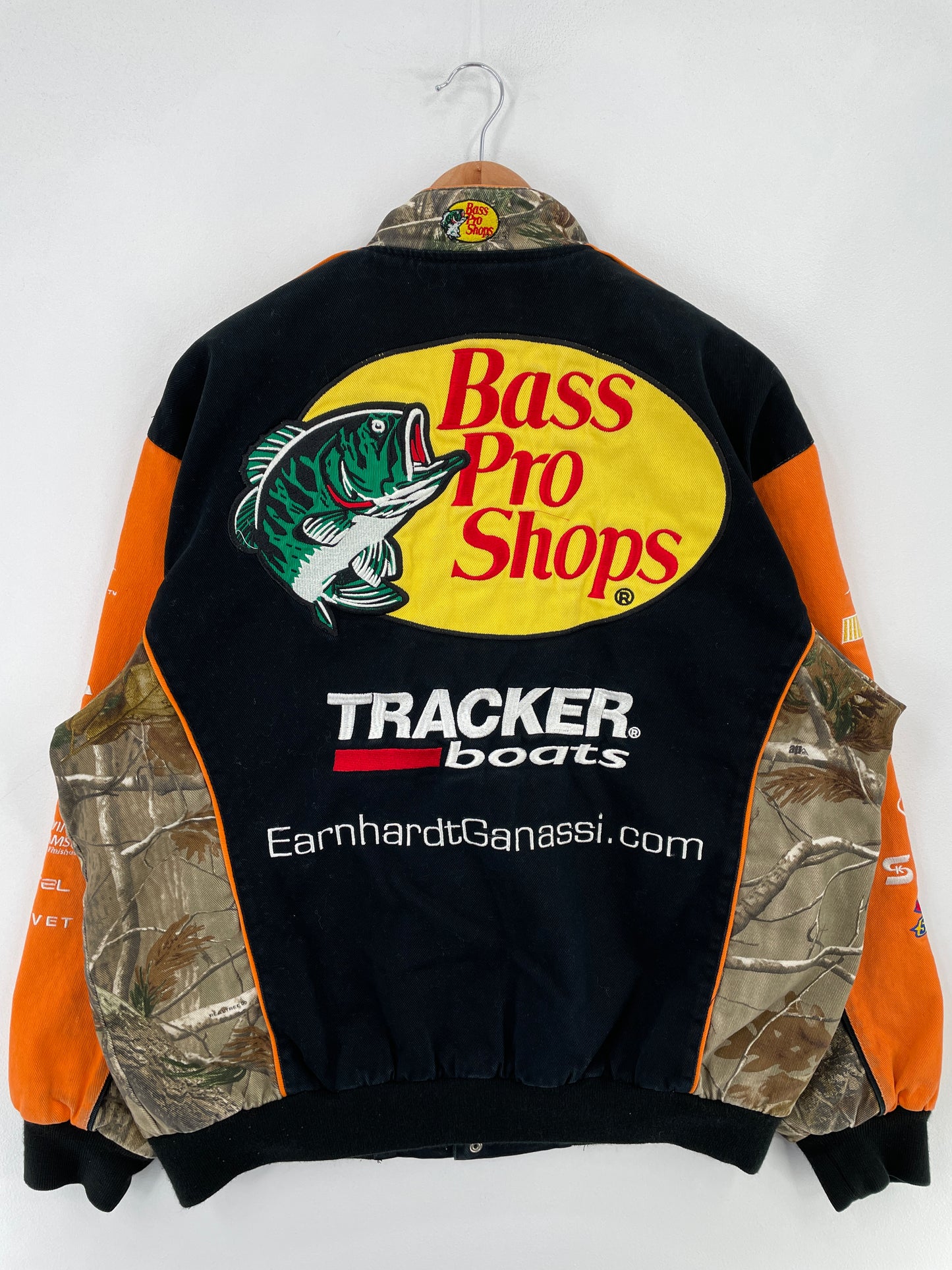 Vintage NASCAR x BASS PRO SHOP Size L Vintage Jacket / E3954J