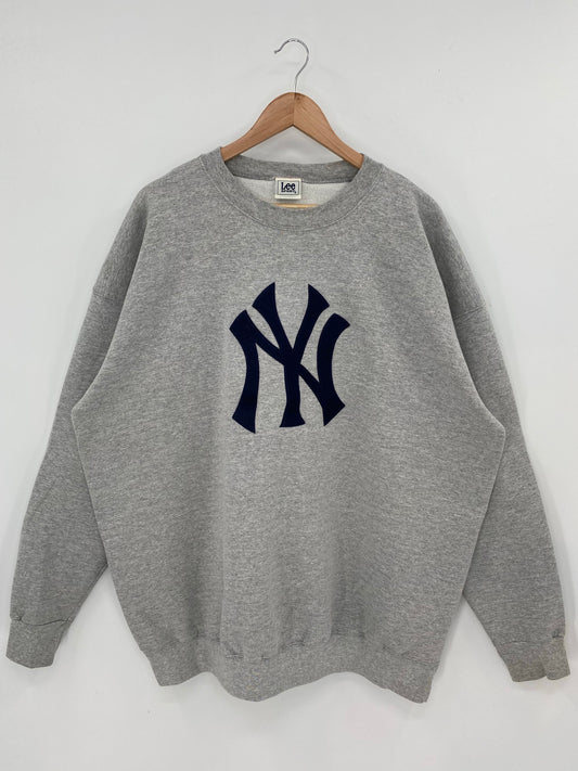 00' NEW YORK YANKEES Size XXL Vintage MLB Sweat shirt / K7648
