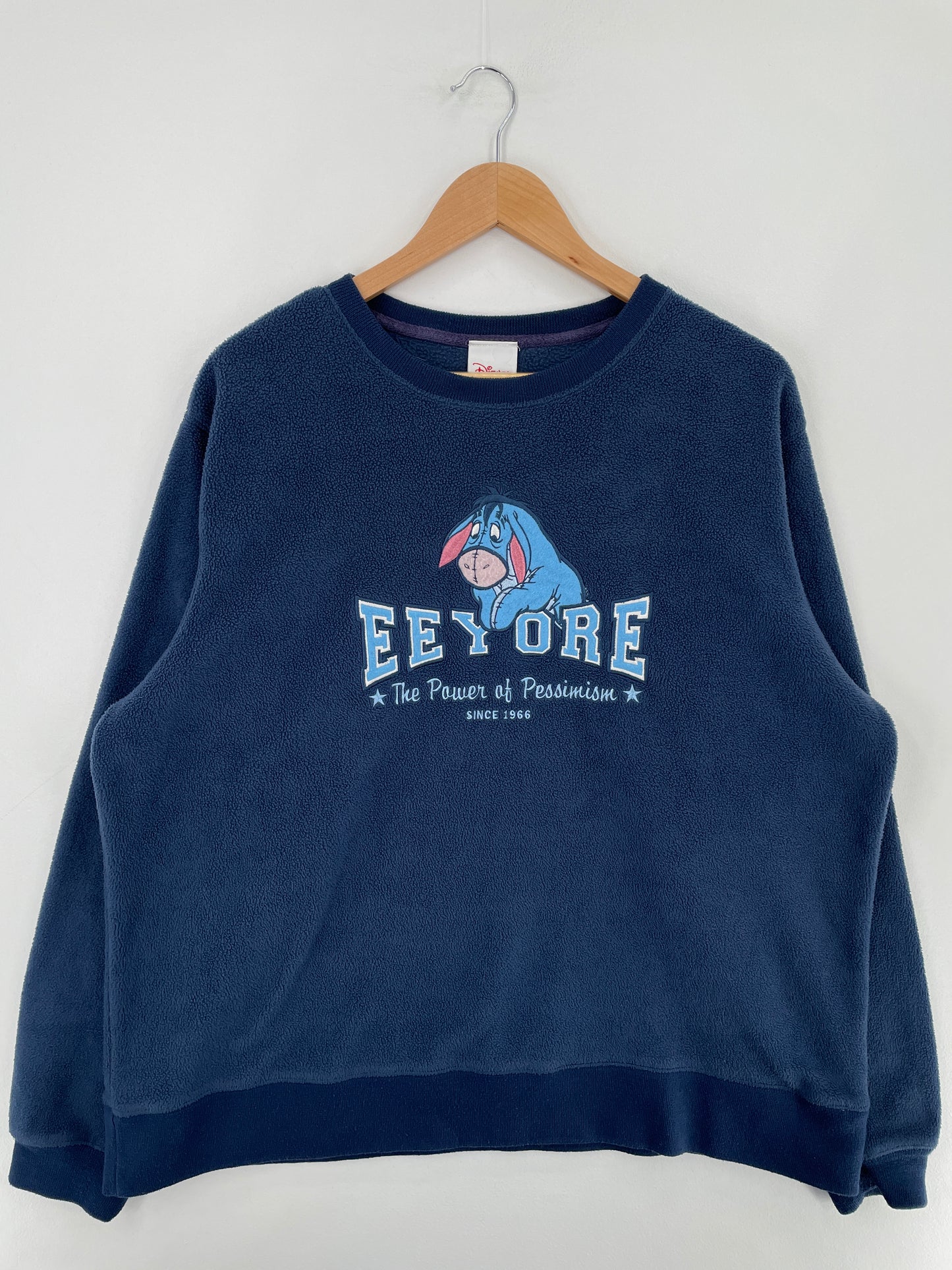 Vintage DISNEY EEYORE Size L Fleece / E2581S