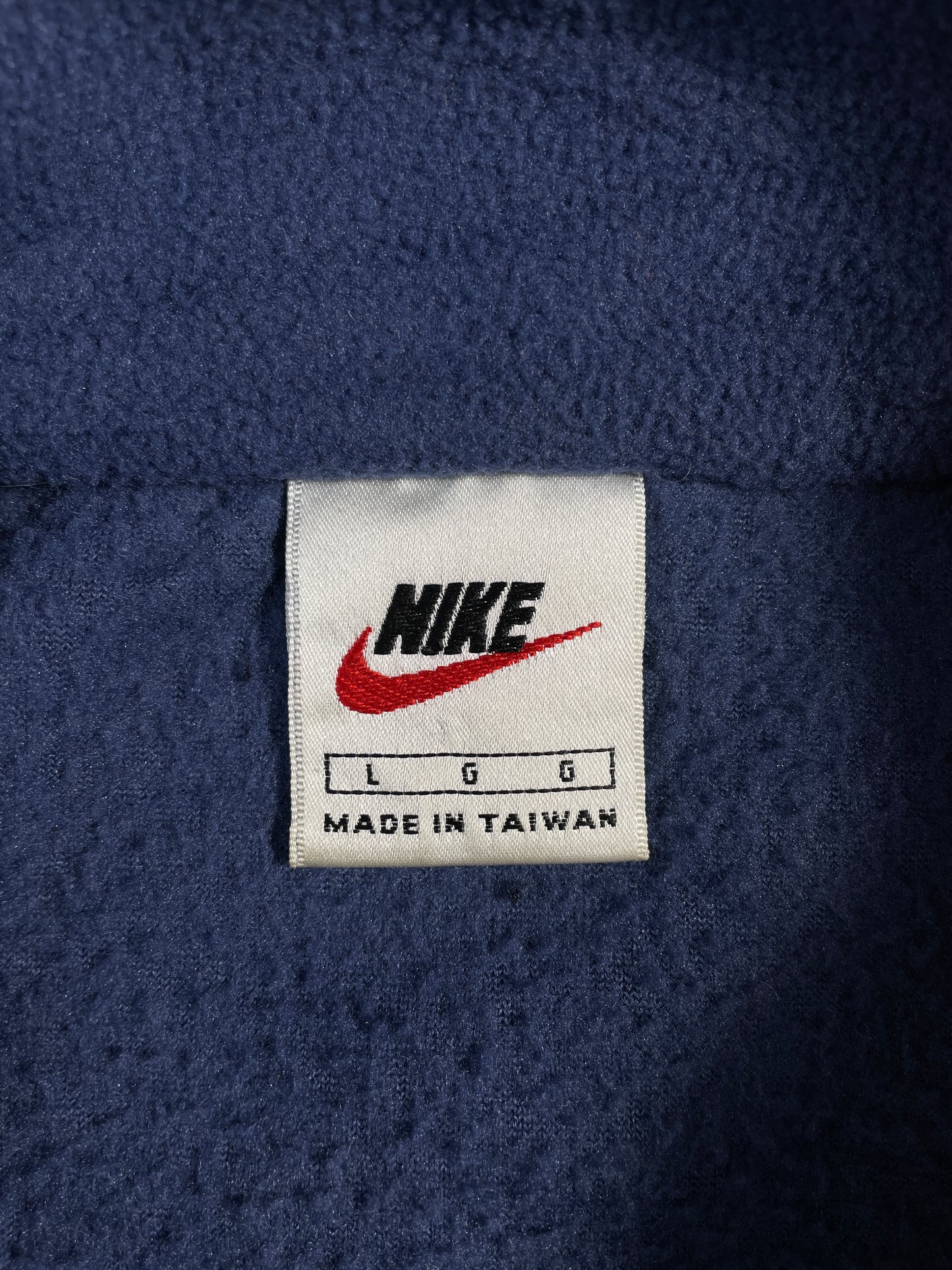 90's NIKE Size L Vintage Half Zip-up Fleece / A9244