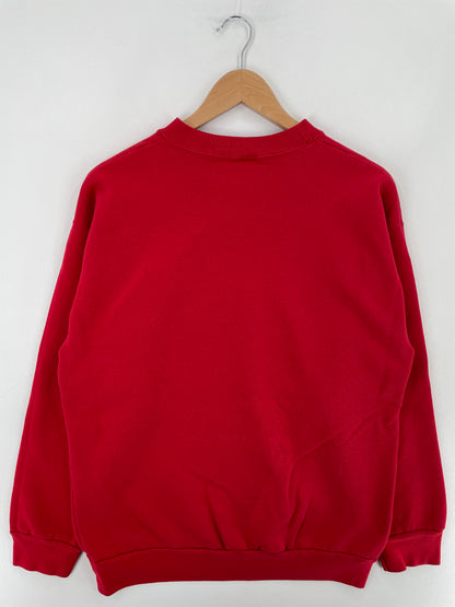 90's INDIANA HOOSIERS Made in USA Size XL Vintage College Sweat-Shirt / E3231S